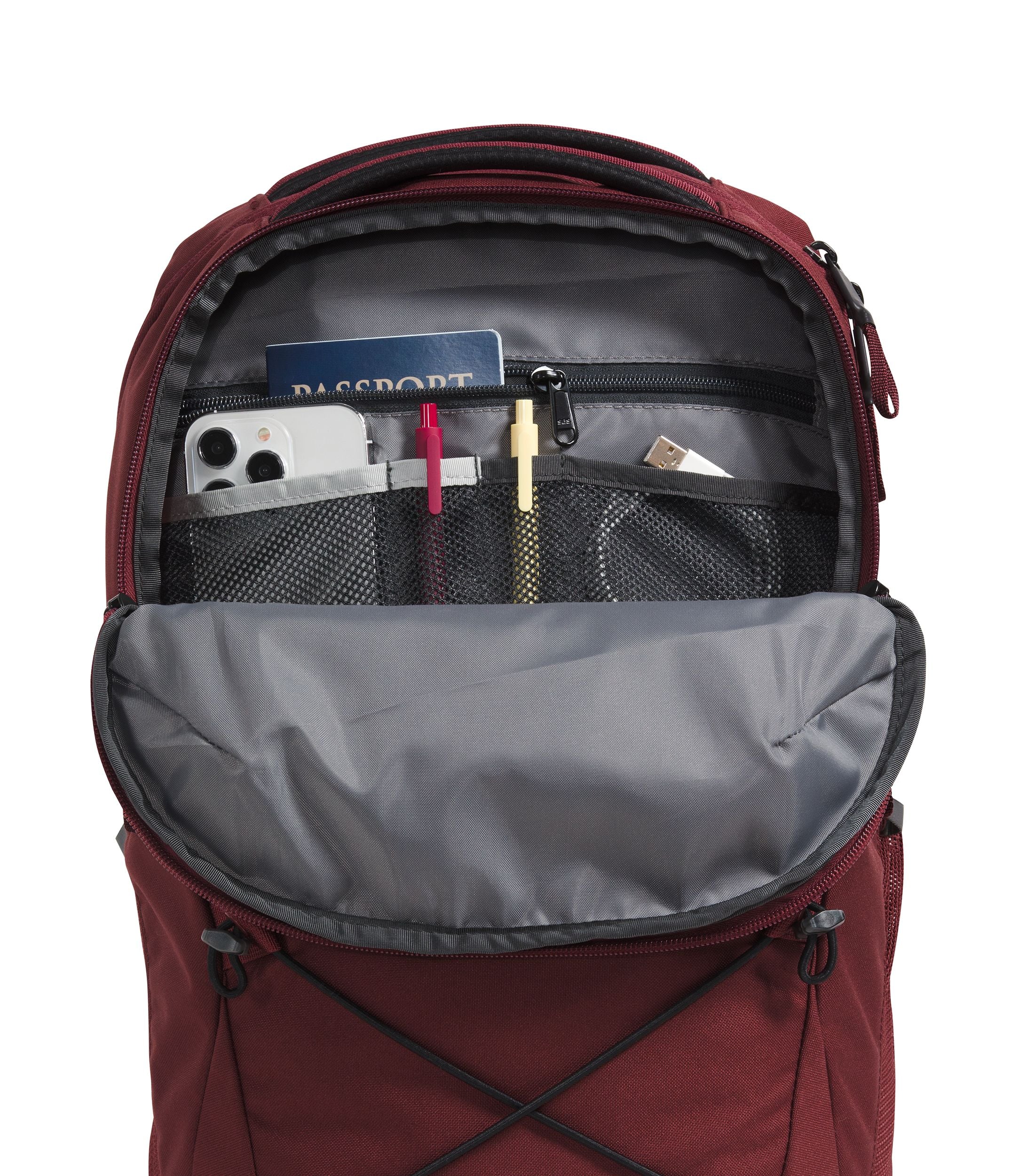 The North Face Jester Backpack - Durable Laptop Backpack for School, Travel & Hiking | Water-Resistant Daypack with USB Charging Port