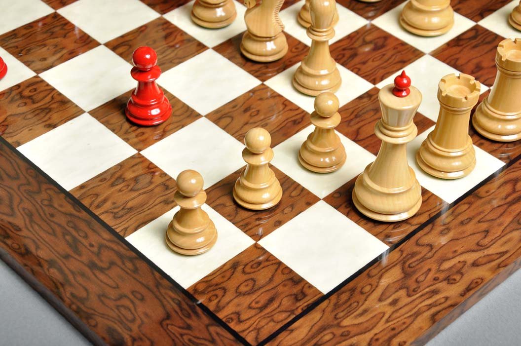 The House of Staunton Zagreb '59 Series Chess Pieces Only - 3.875