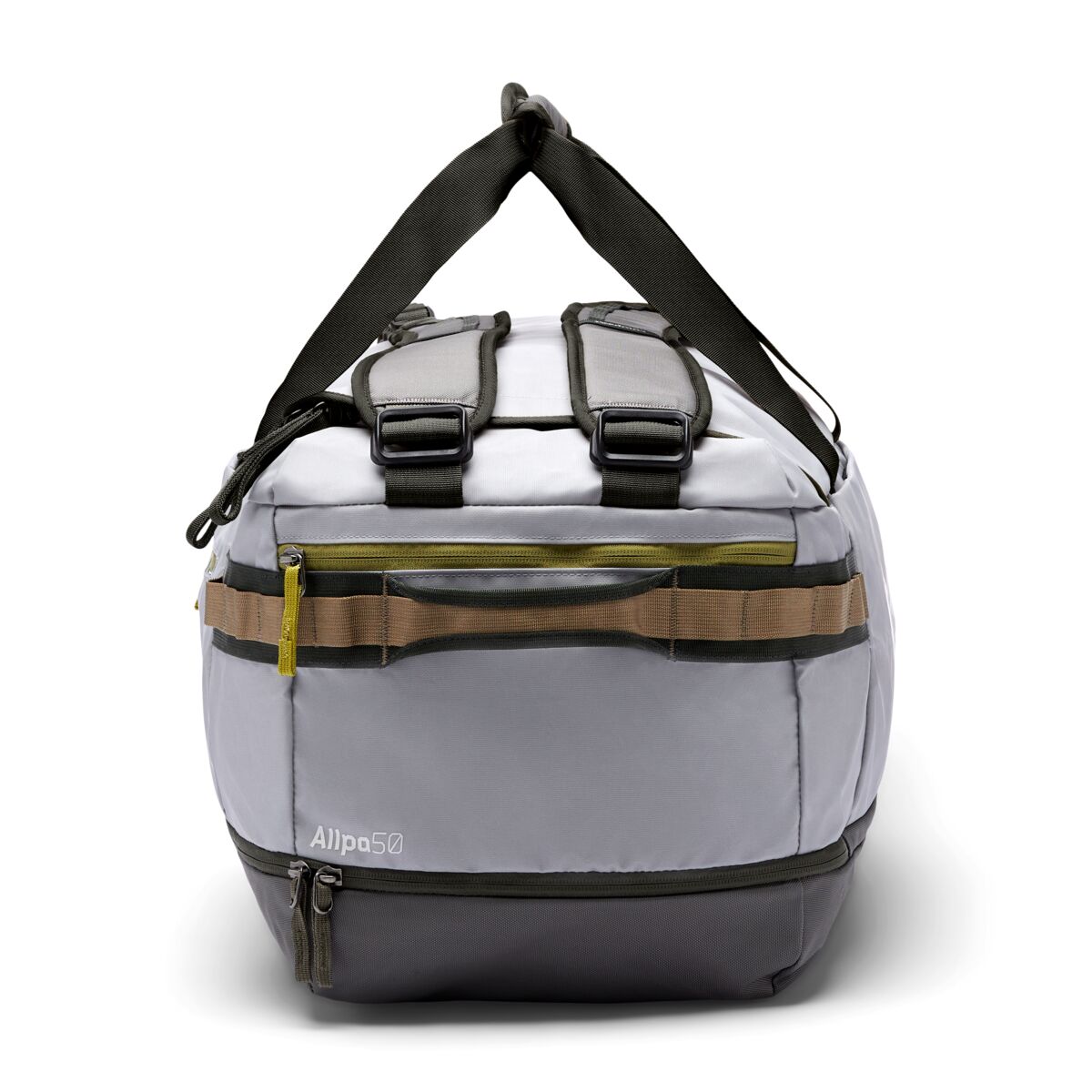Cotopaxi Allpa 50L Travel Duffel Bag - Waterproof Carry-On Luggage for Outdoor Adventures, Hiking & Air Travel (Smoke/Cinder)