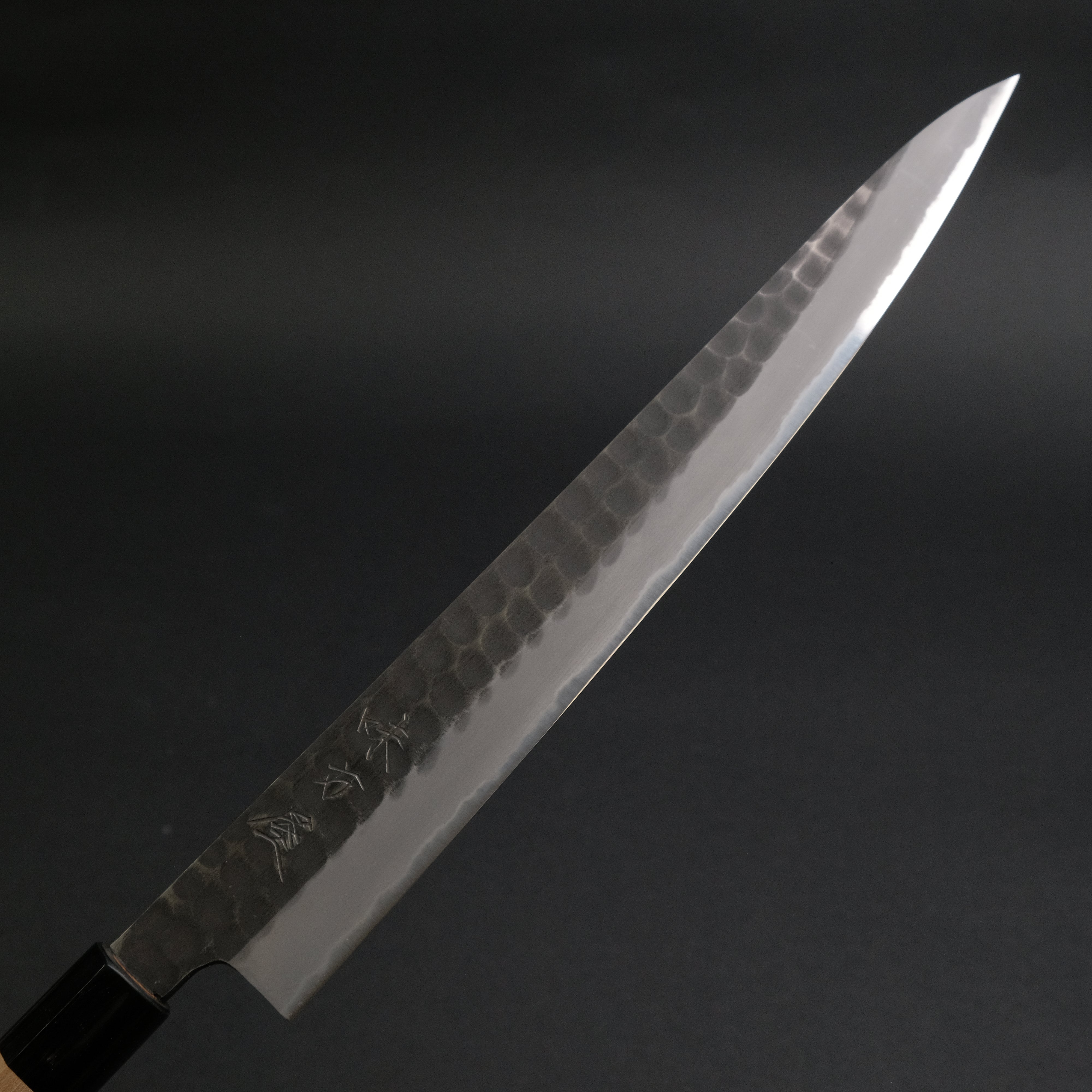 Premium Ajikataya Tsuchime White #2 Sujihiki Knife 270mm - Japanese Chef Knife with Ho Wood D-Shaped Handle - Perfect for Slicing Sashimi, Meat & Sushi Preparation