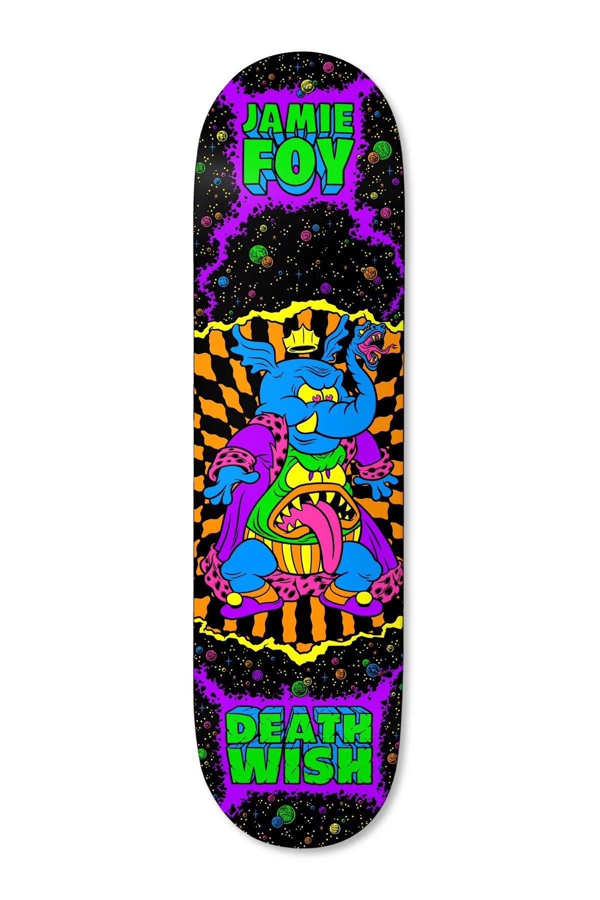 Deathwish Foy Lords of the Underworld Complete Skateboard Deck (8.5 Inch Width) - Premium Quality Skateboard for Street & Park Riding