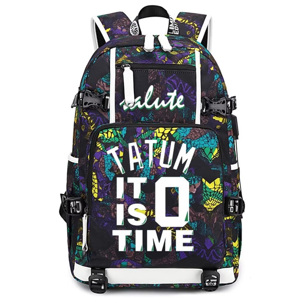 FANwenfeng Basketball Player Number 0 Multifunctional Backpack - Sports Travel Daypack for Fans & Athletes - Perfect for Gym, School, and Outdoor Adventures (Style 3)