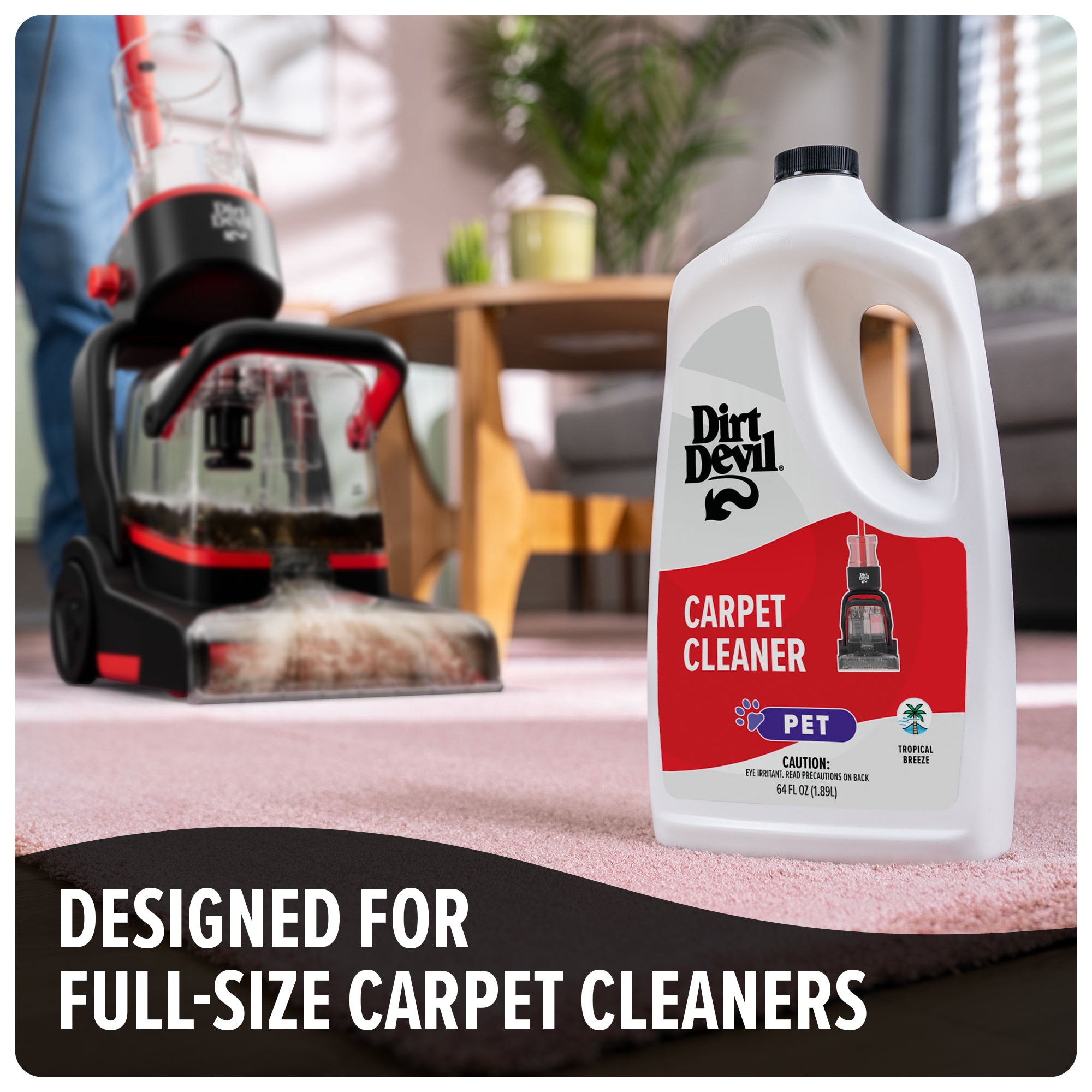 Best Pet Carpet Cleaner Solution for Dogs & Cats - Stain & Odor Remover for Home Use | Perfect for Pet Accidents & Deep Cleaning