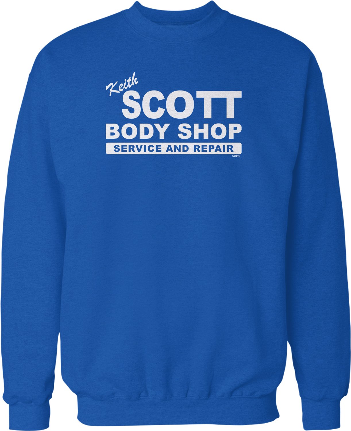 Keith Scott Body Shop Crew Neck Sweatshirt - Soft Cotton Pullover for Men & Women | Perfect for Casual Wear, Gym, and Street Style