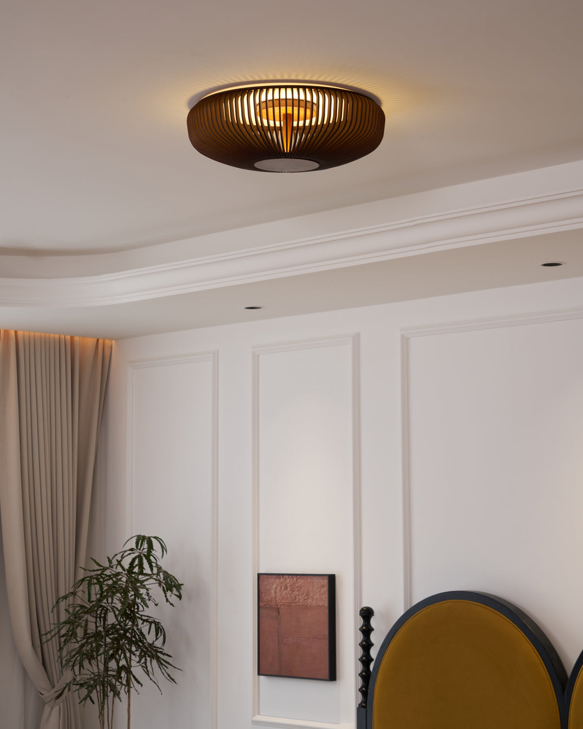 Modern Clava Ceiling Lamp - Energy Efficient LED Lighting Fixture for Living Room, Bedroom & Dining Room | Dimmable & Easy Installation Home Decor
