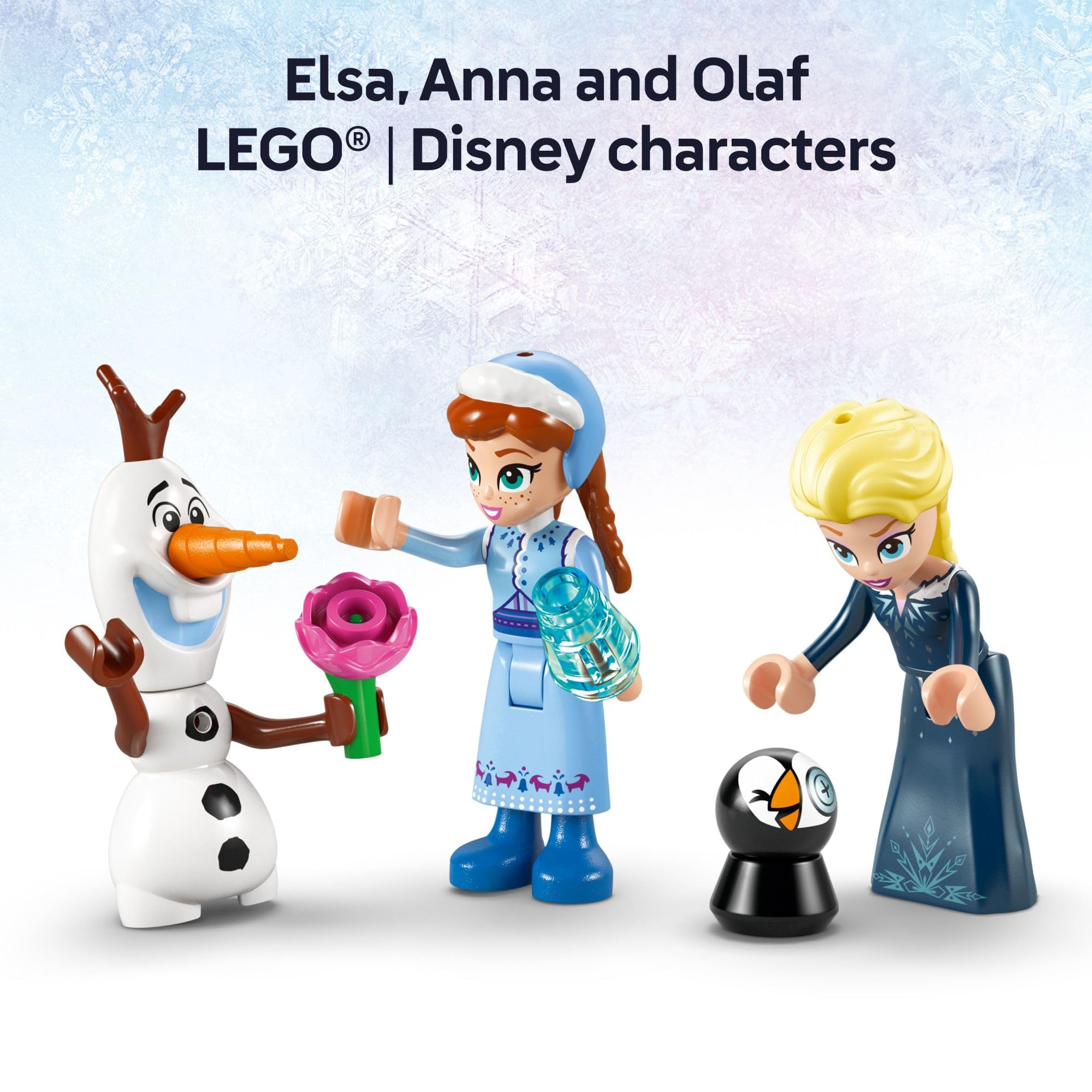 LEGO Disney Frozen: Arendelle Frozen Castle Building Set with Anna & Elsa Minidolls - Creative Construction Toy for Kids Ages 5+ - Perfect Birthday Gift for Frozen Fans - Great for Imaginative Play & Disney Themed Room Decor