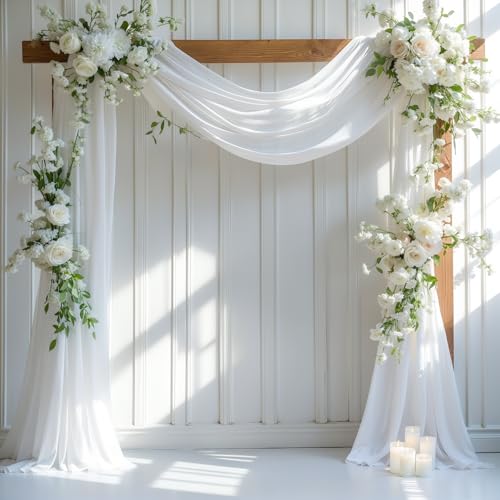 White Drapes Curtain