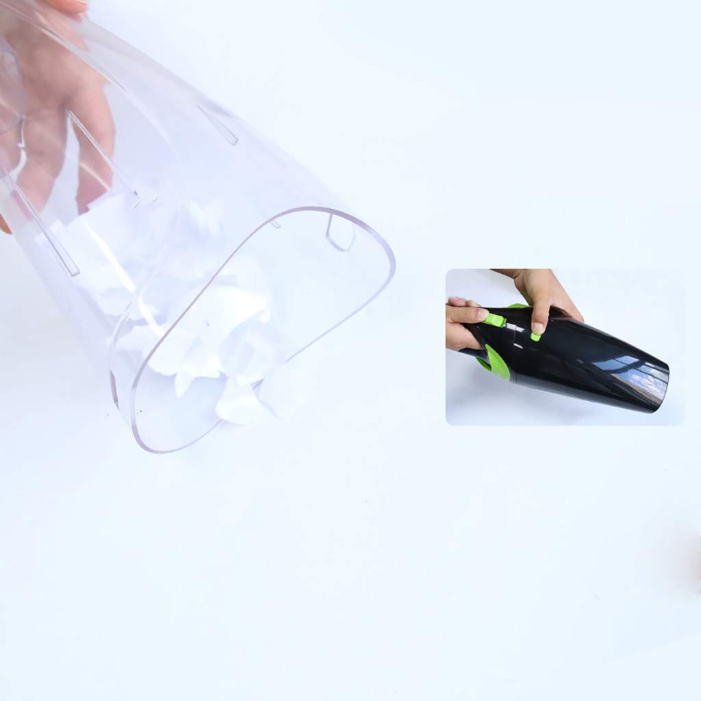 Portable & Lightweight Cordless Handheld Vacuum Cleaner - Rechargeable Wet Dry Vacuum for Home, Pet Hair, Car, and Small Spaces - Silver Black - Ideal for Quick Cleanups, Spills, and Pet Messes