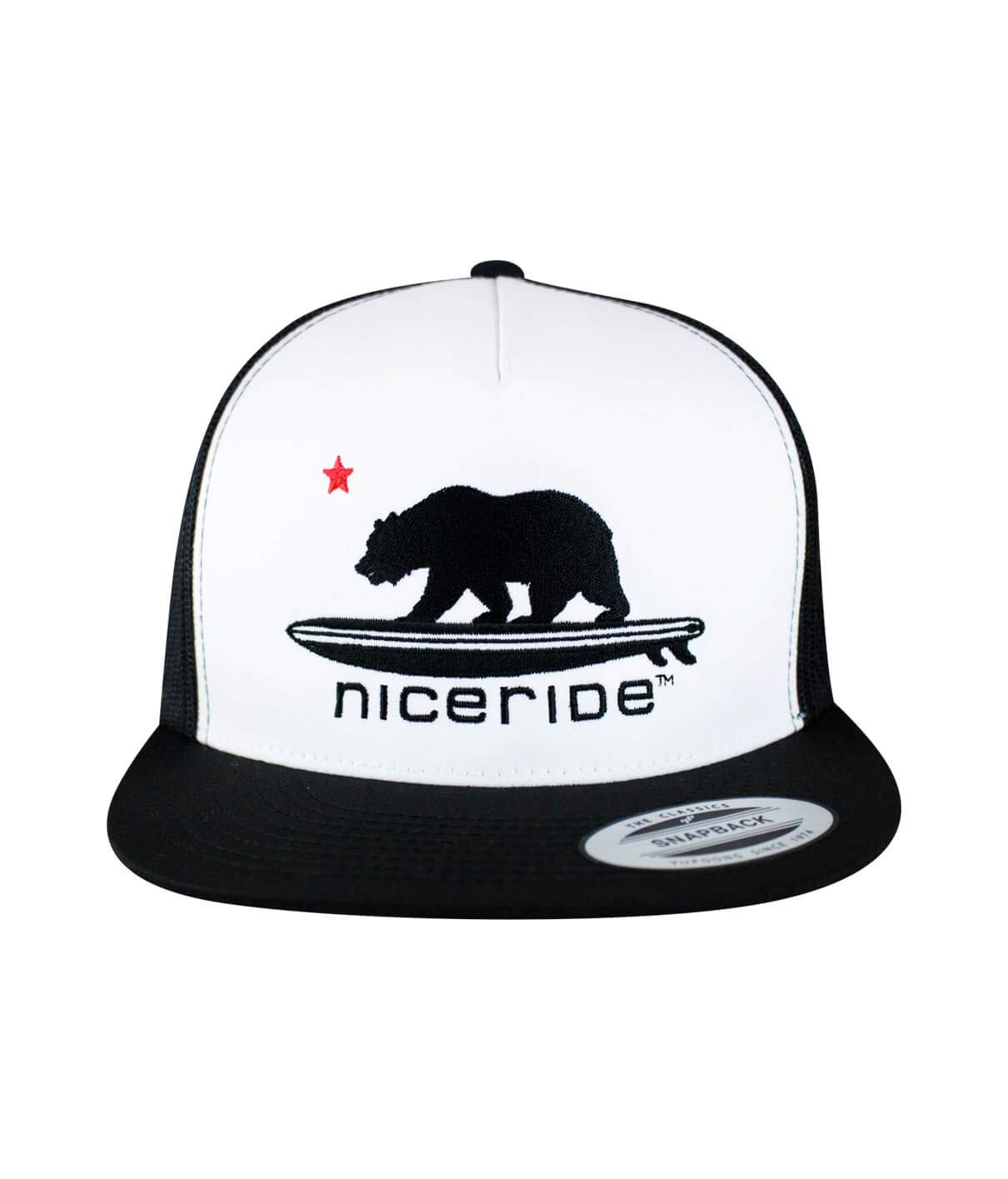 Hang 20 Classic Snapback Trucker Baseball Cap for Men & Women - Adjustable Mesh Back Hat for Surfing, Skateboarding & Outdoor Activities