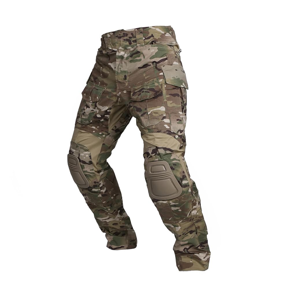 EmersonGear Men's Tactical G3 Combat Pants - Ripstop Military BDU Pants for Outdoor Hiking, Airsoft & Tactical Training