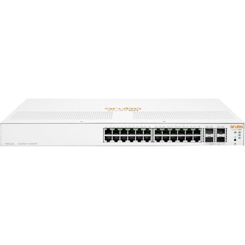Aruba ION 1930 24-Port Gigabit Ethernet Switch with 4 SFP+ Ports - Ideal for Small Business Networks and High-Speed Data Centers