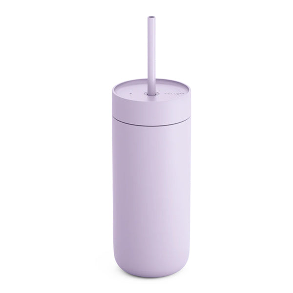 Fellow Carter Cold Mug - 16oz Vacuum Insulated Stainless Steel Tumbler with Lid, Keeps Drinks Cold for 24 Hours - Perfect for Iced Coffee, Smoothies & Outdoor Activities