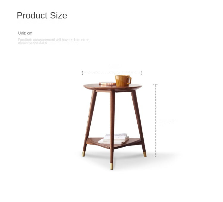 Premium Black Walnut Solid Wood Edge Table - Handcrafted Dining Table, Coffee Table or Side Table - Perfect for Modern Living Room, Dining Room & Office Decor