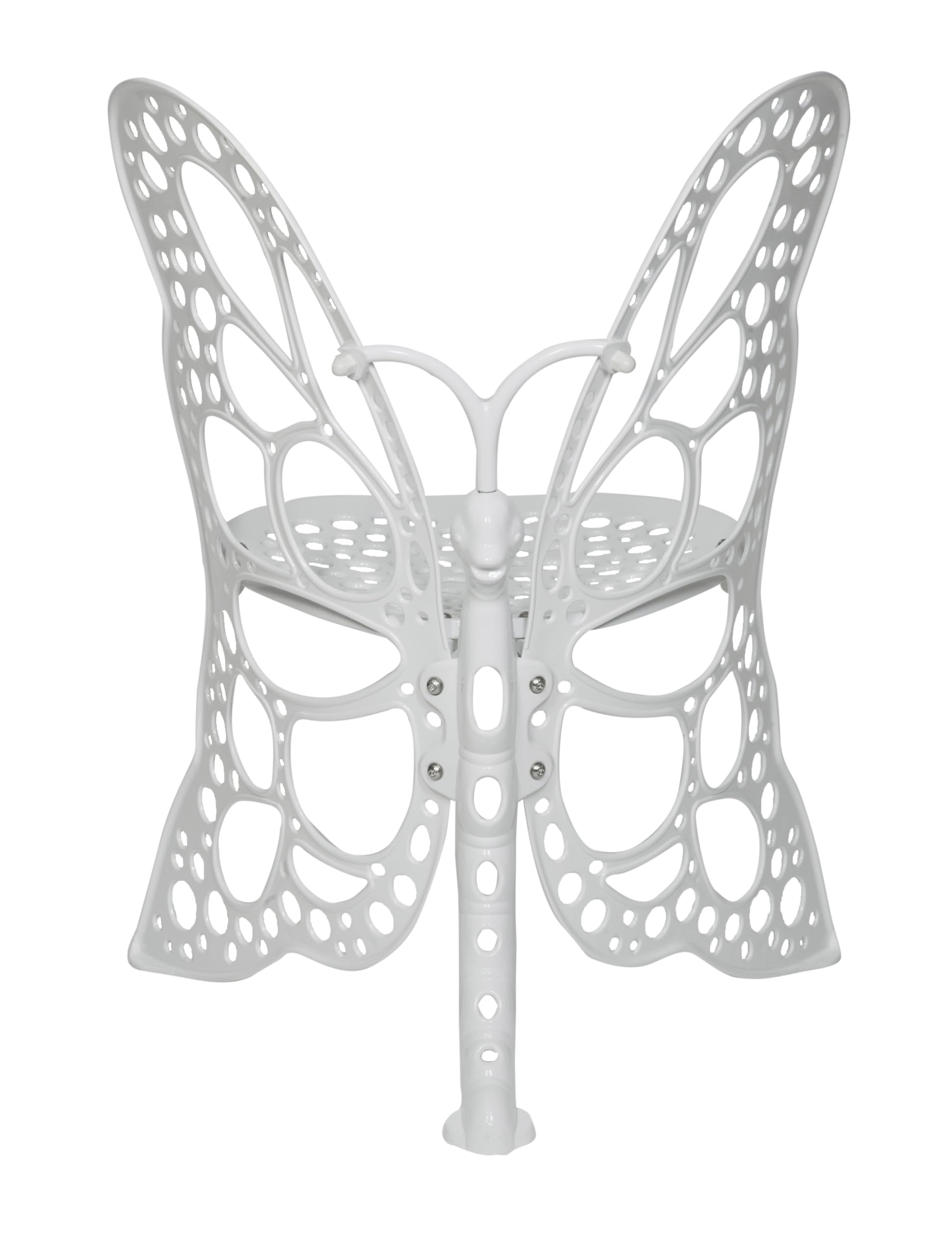 Butterfly Chair Patio Furniture - White Outdoor Hanging Egg Chair for Garden, Balcony & Backyard Relaxation | FlowerHouse FHBC205W