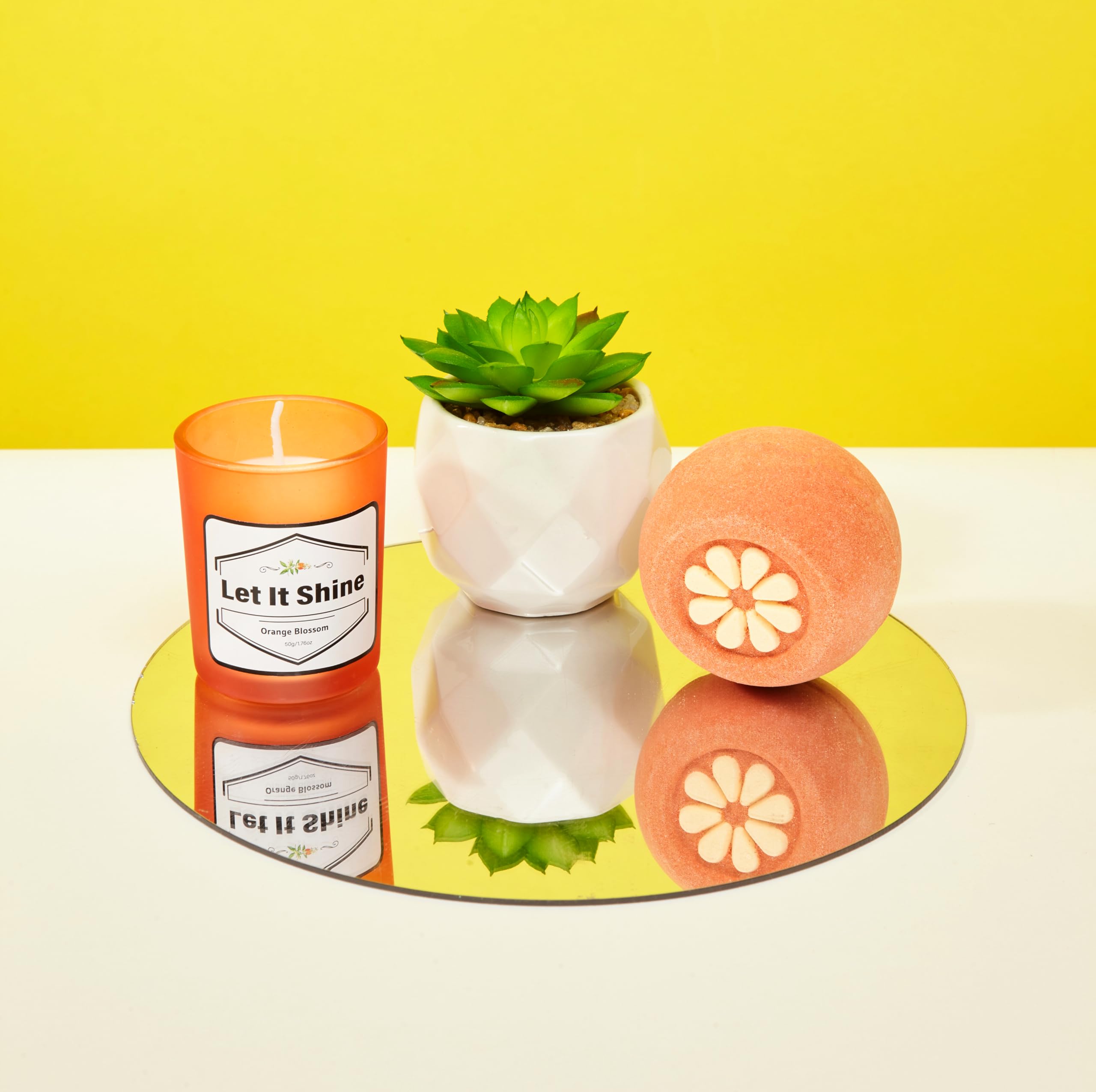 Orange Themed Gift Baskets for Women - Premium Self Care & Get Well Soon Care Package - Thoughtful Thinking of You Gifts - Perfect for Birthdays, Holidays & Recovery - Made in USA