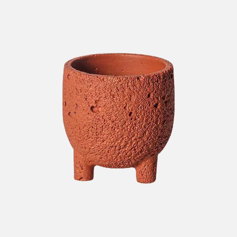 Natural Lava Rock Planter for Succulents & Air Plants - Handcrafted Volcanic Stone Pot for Home & Office Decor - Perfect for Indoor Gardens, Terrariums, and Zen Spaces