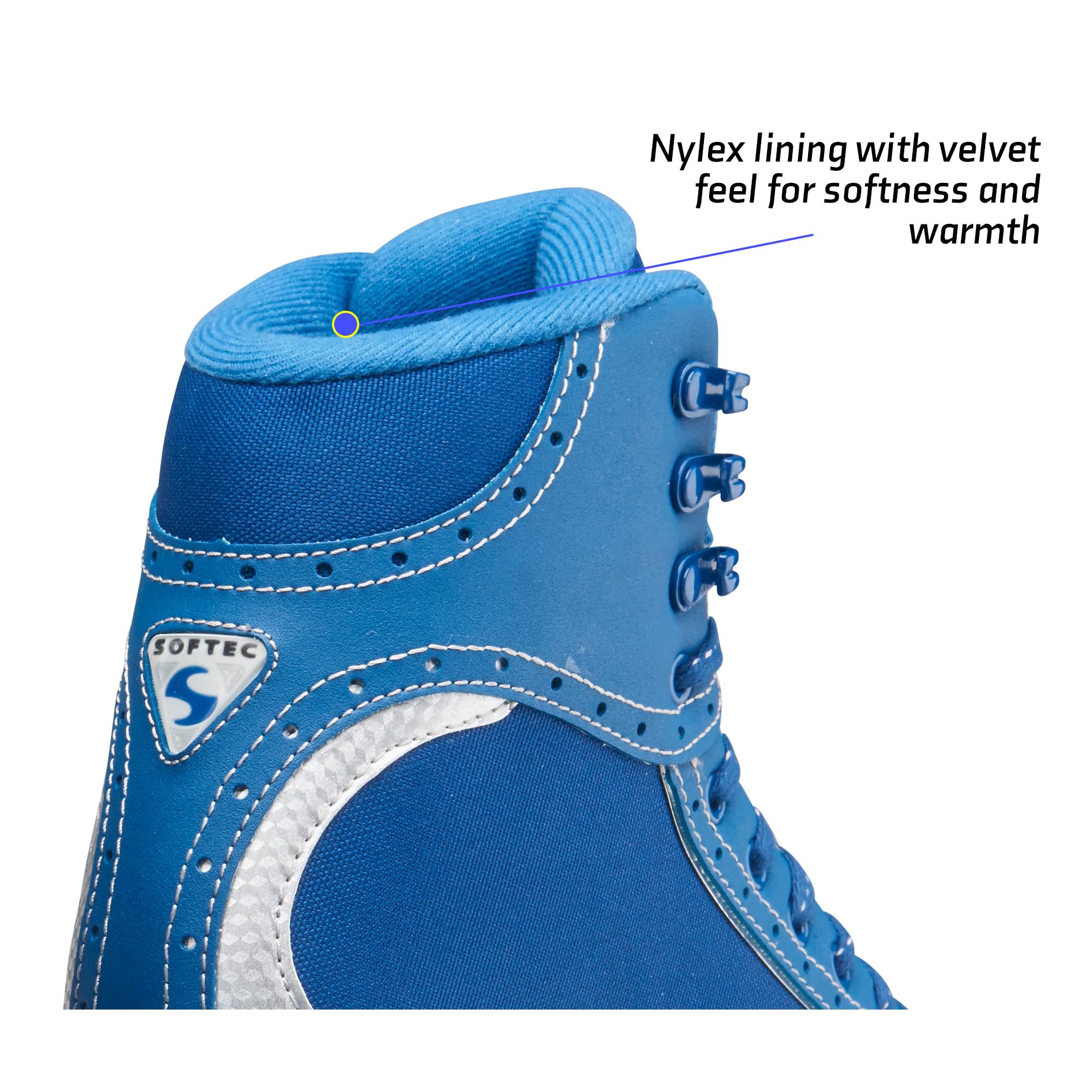 Jackson Ultima Vista Figure Skates with Mark I Blades - Premium Ice Skating Boots for Women & Men - Perfect for Competitive Skating & Recreational Ice Rinks