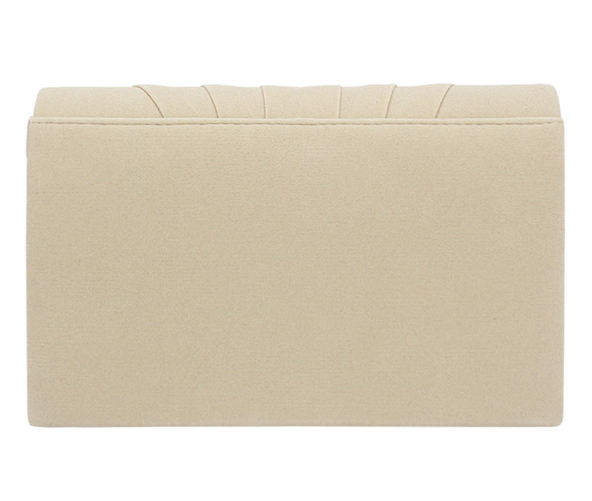 ZIUMUDY Elegant Velvet Envelope Pleated Clutch Bag for Women - Wedding Evening Shoulder Chain Handbag with Detachable Strap - Perfect for Parties, Prom, Dinner Dates & Special Occasions