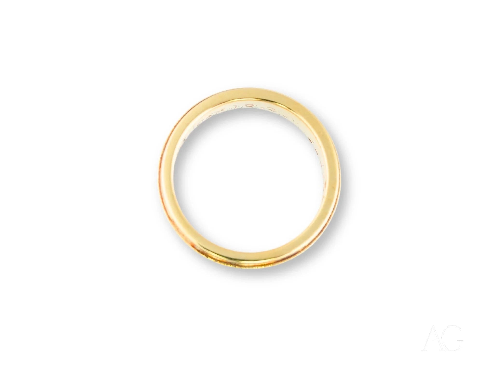 Celestial Grace Two-Tone Gold Wedding Band - Elegant 14K Rose & White Gold Ring for Women, Perfect for Engagement, Anniversary & Bridal Jewelry Gifts