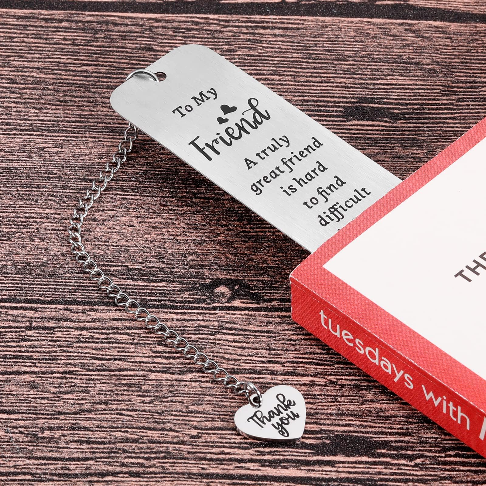 **Personalized Bookmark Gifts for Best Friends - Thoughtful Friendship Gifts for Women, Sentimental Keepsakes for Christmas Stocking Stuffers, Birthday, Graduation - Perfect Gift Ideas for Female Friends (Reading Enthusiasts, Book Lovers, Bestie Gifts)**