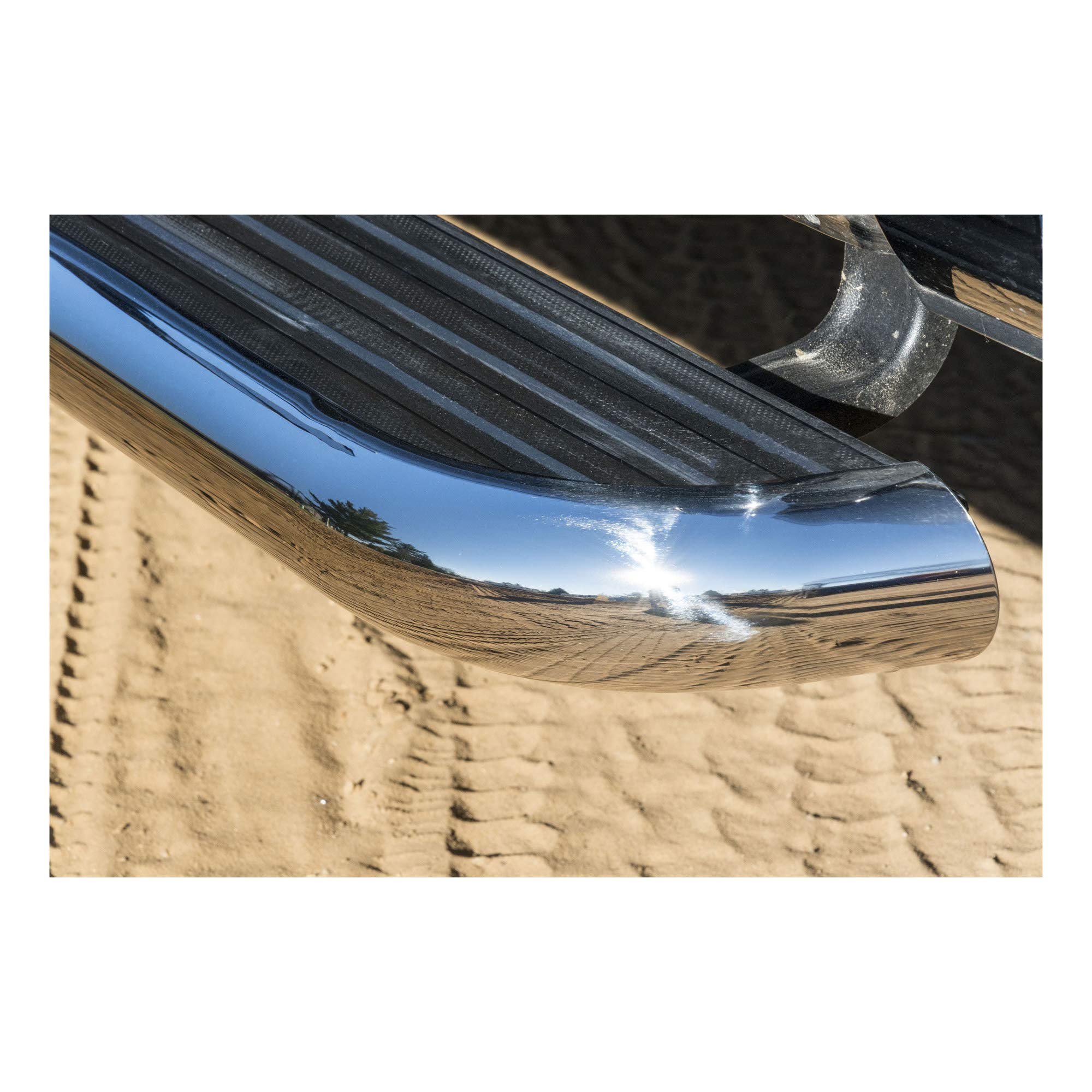Luverne 575100 Megastep Truck Step Board - Heavy Duty Running Board for Pickup Trucks & SUVs - Non-Slip Surface for Safe Entry & Exit - Perfect for Off-Roading, Work Sites & Daily Commuting