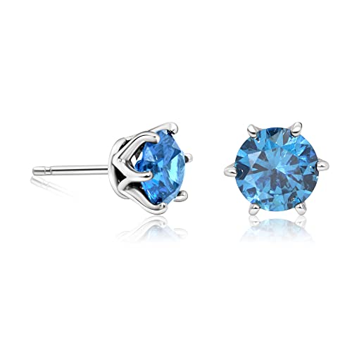Blue Cubic Zirconia