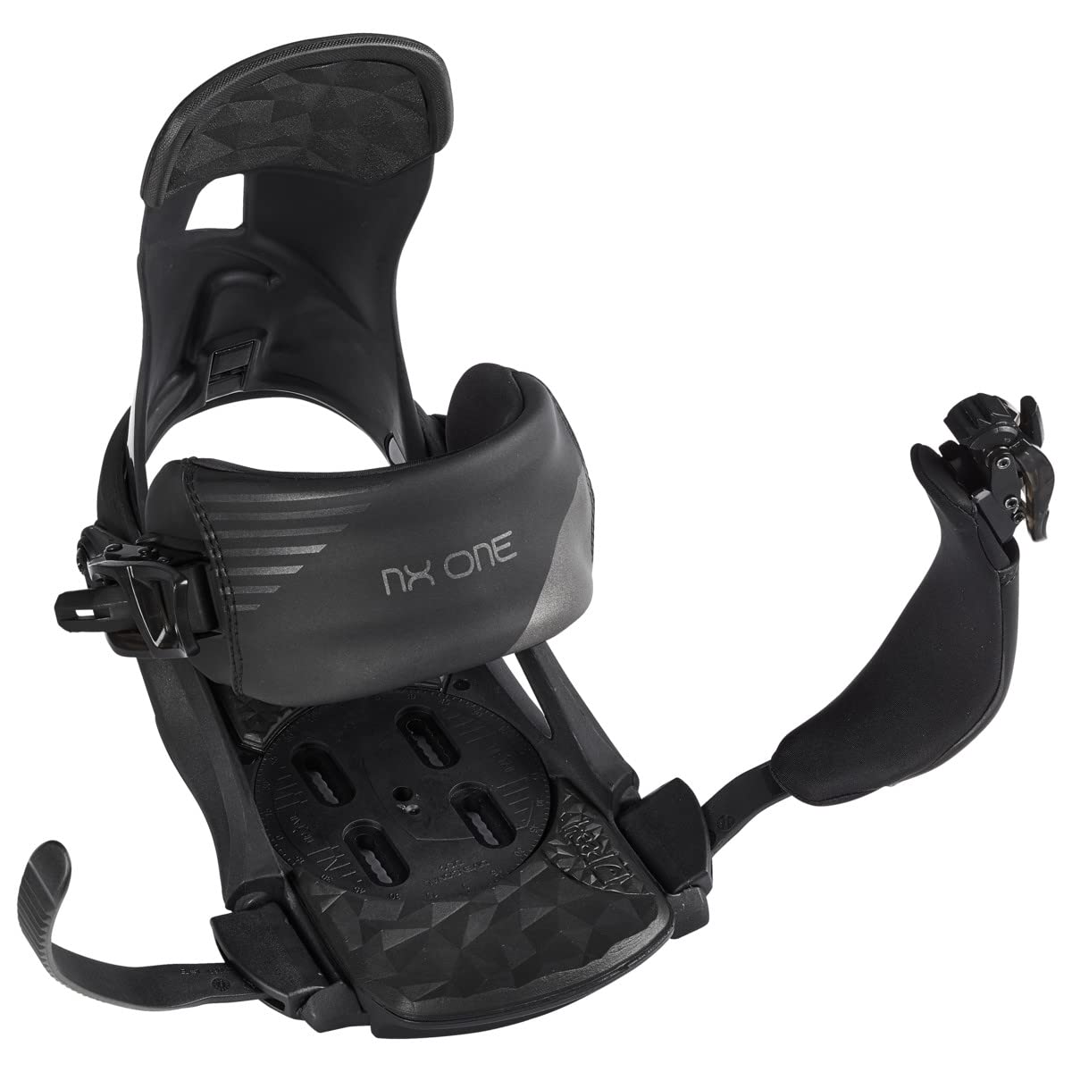 HEAD Unisex NX One Black SB Snowboard Bindings - Lightweight & Durable for All-Mountain Riding & Freestyle Snowboarding