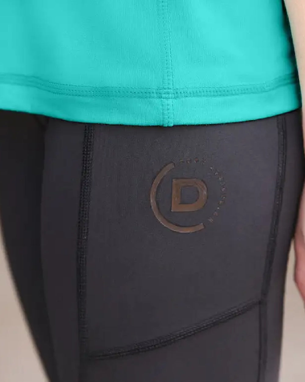 Dublin Kids' Everyday Riding Tights - Comfortable Equestrian Leggings for Girls & Boys - Perfect for Horseback Riding Lessons, Training & Stable Activities