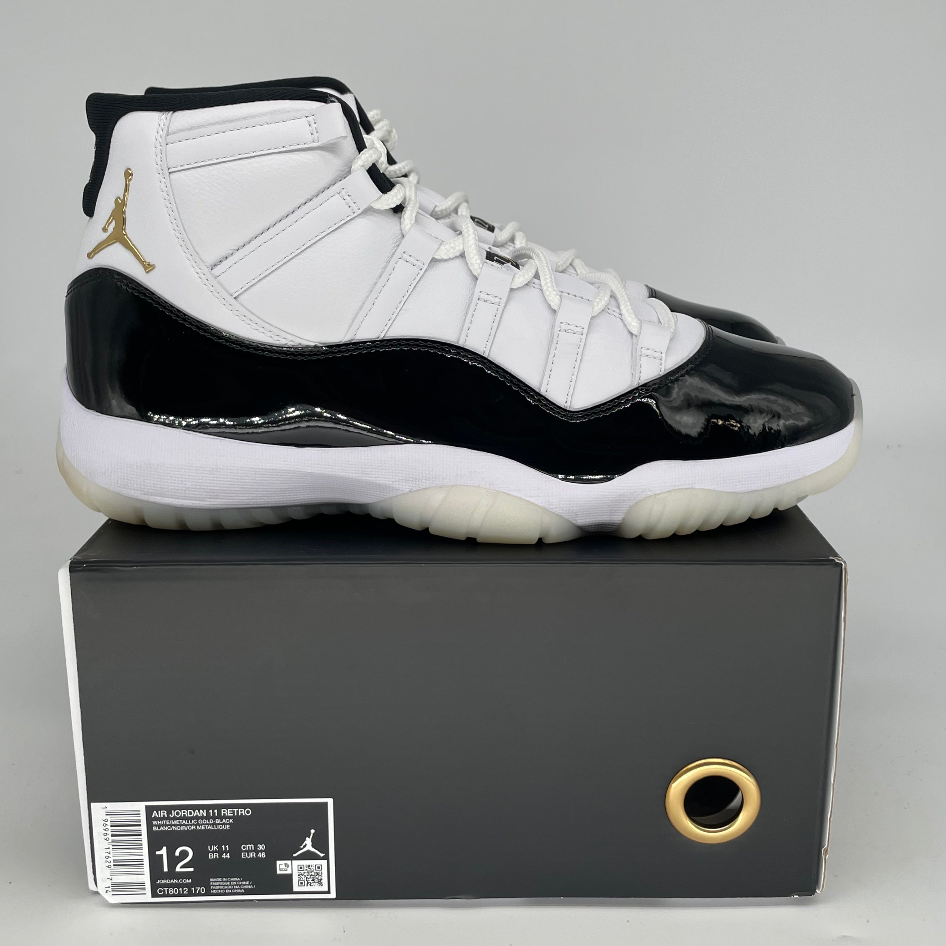 Air Jordan 11 Retro DMP Gratitude Men's Basketball Shoes Size 12 - CT8012-170 for Sneaker Collectors & Court Performance