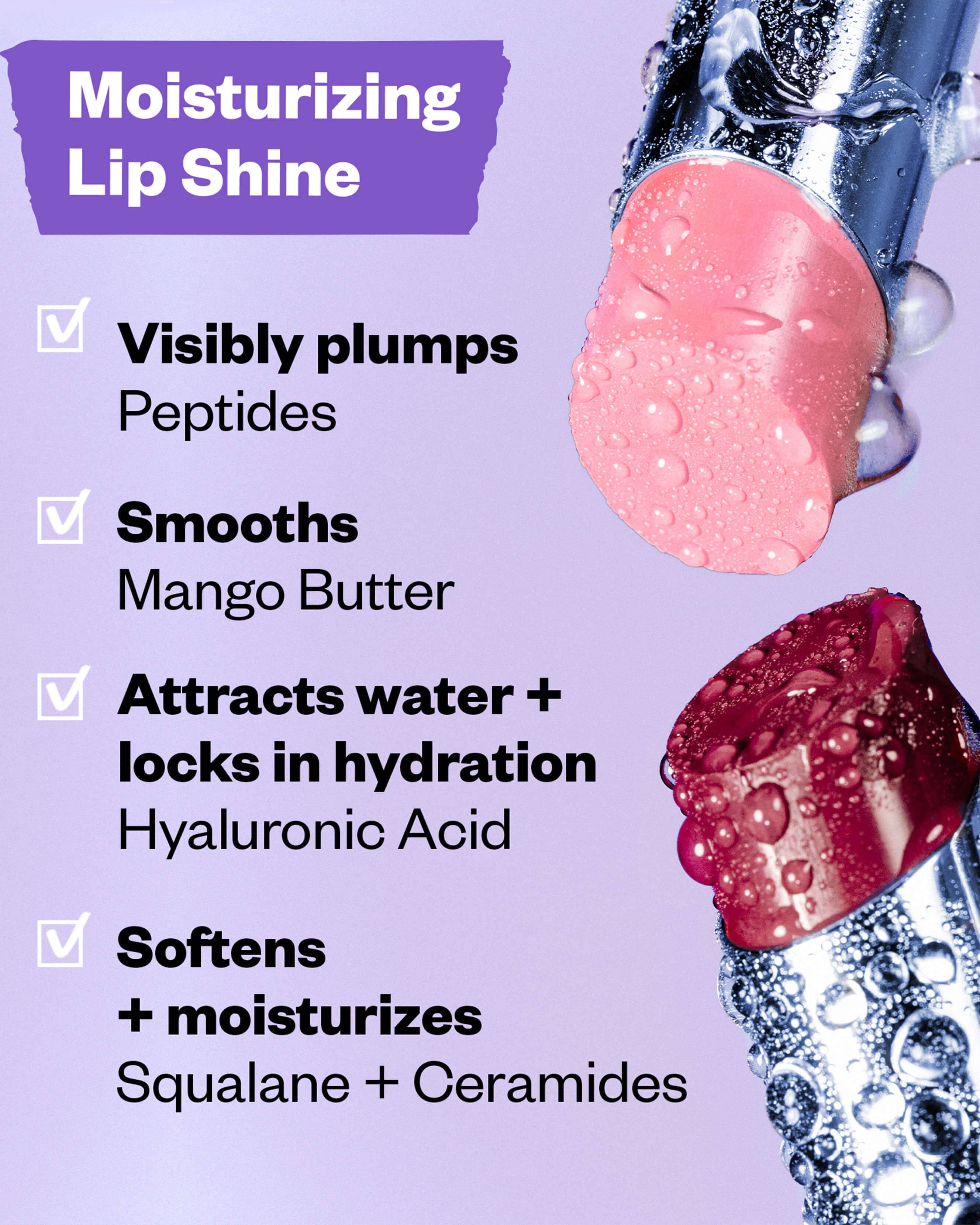 Plump & Juicy Lip Gloss Trio Set - Hydrating, Long-Lasting, Non-Sticky Lip Gloss for Women - Perfect for Daily Wear, Parties, and Special Occasions