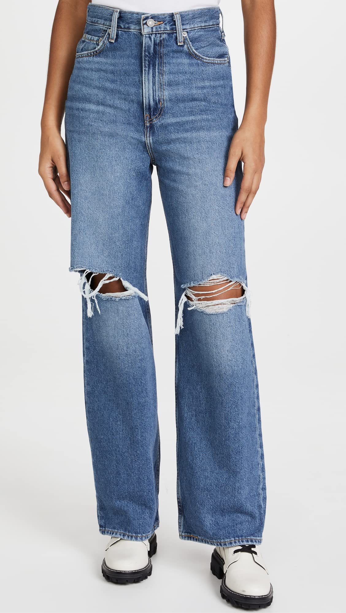 Levi's Women's Premium High Loose Fit Jeans - Comfortable & Stylish for Casual Wear, Outings & Everyday Fashion