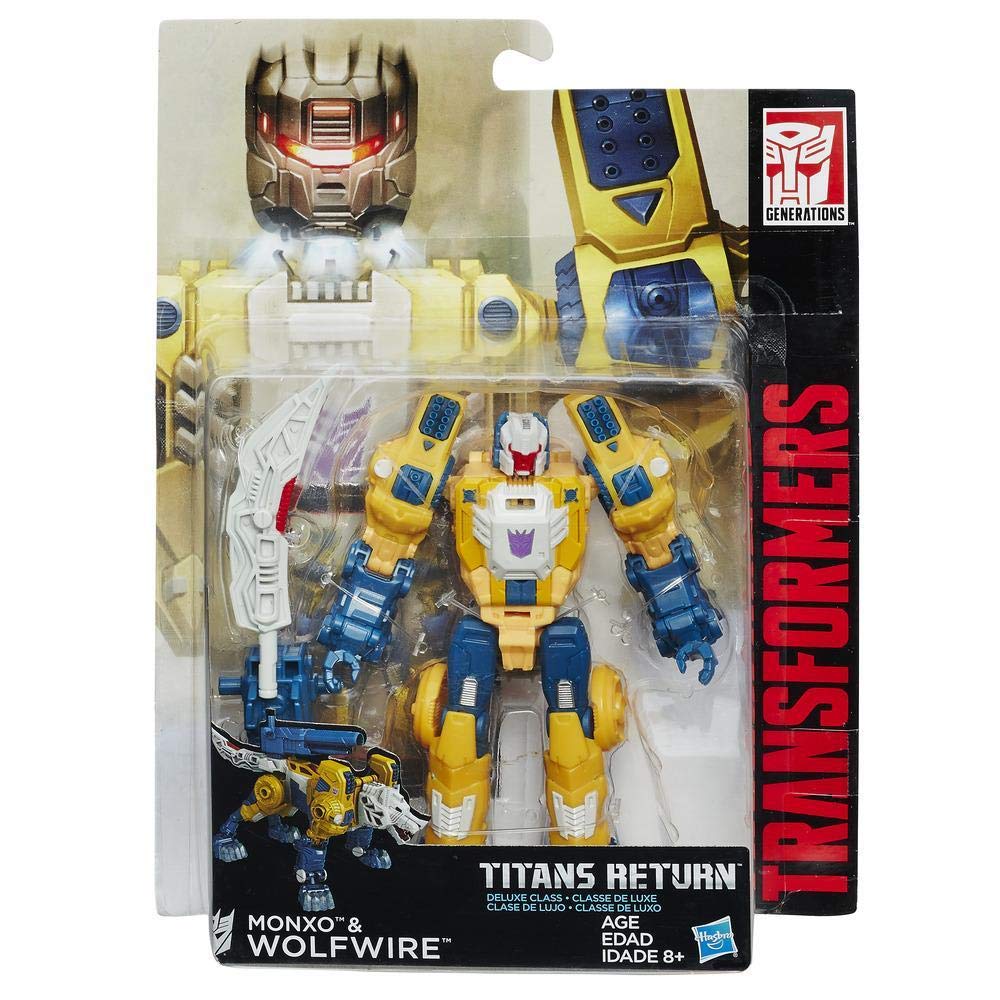 Transformers Generations Titans Return Deluxe Wave 3 Action Figures - Official Hasbro Collectible Toys for Adults & Kids - Perfect for Display, Play & Gifts
