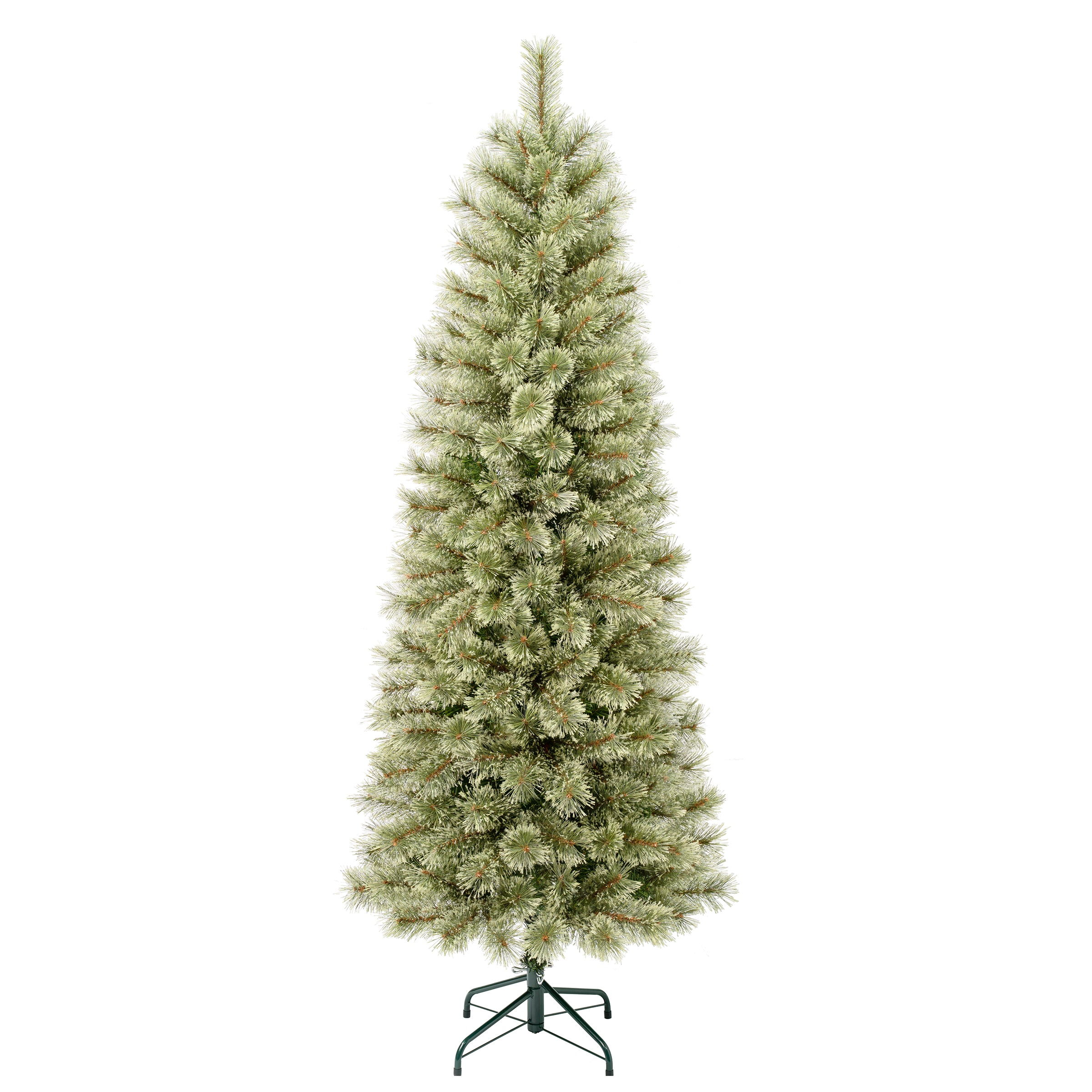 6 ft. Arcadia Pine Cashmere Slim Artificial Christmas Tree - Perfect for Small Spaces, Apartments & Cozy Holiday Decor