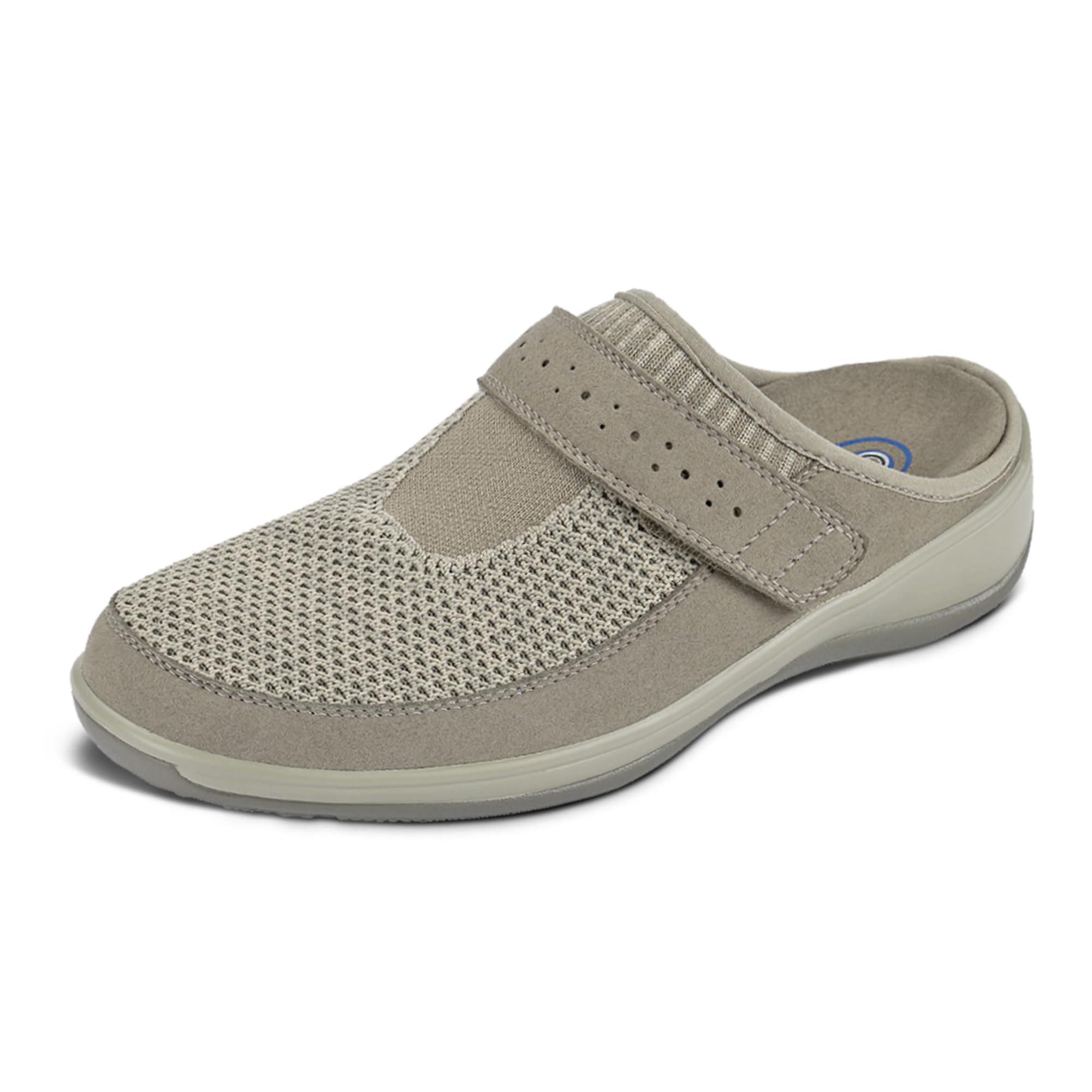 Orthofeet Women's Orthopedic Slippers for Plantar Fasciitis - Stretch Knit Comfort Shoes with Arch Support & Cushioned Sole - Ideal for Indoor, Outdoor & Recovery Use