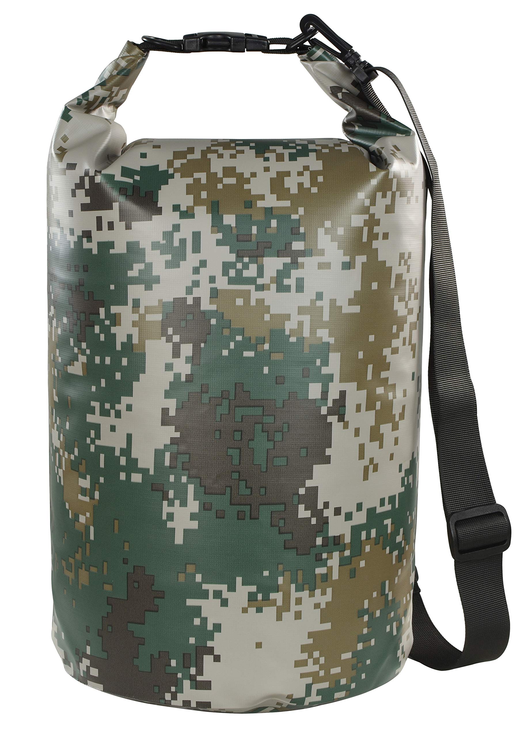 Waterproof Dry Bag 5L 10L 20L 30L 40L - Floating Roll Top Sack for Kayaking, Rafting, Boating, Swimming, Camping, Hiking, Beach & Fishing - Keep Gear Dry in Water Sports & Outdoor Adventures