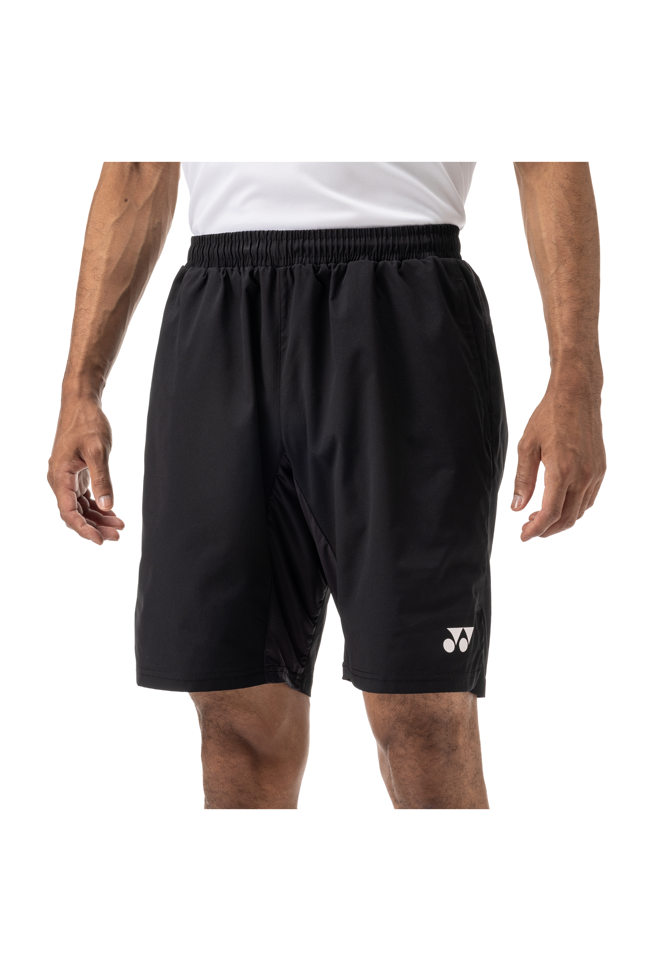 **Yonex YM0036 Men's Athletic Shorts 2025 - Black - Breathable & Lightweight for Tennis, Running & Gym Workouts**