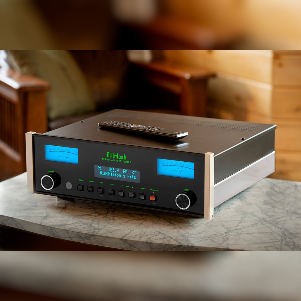 McIntosh MR89 AM/FM Stereo Tuner - High-Fidelity Radio Receiver for Audiophiles | Perfect for Home Audio Systems & Vintage Stereo Setups