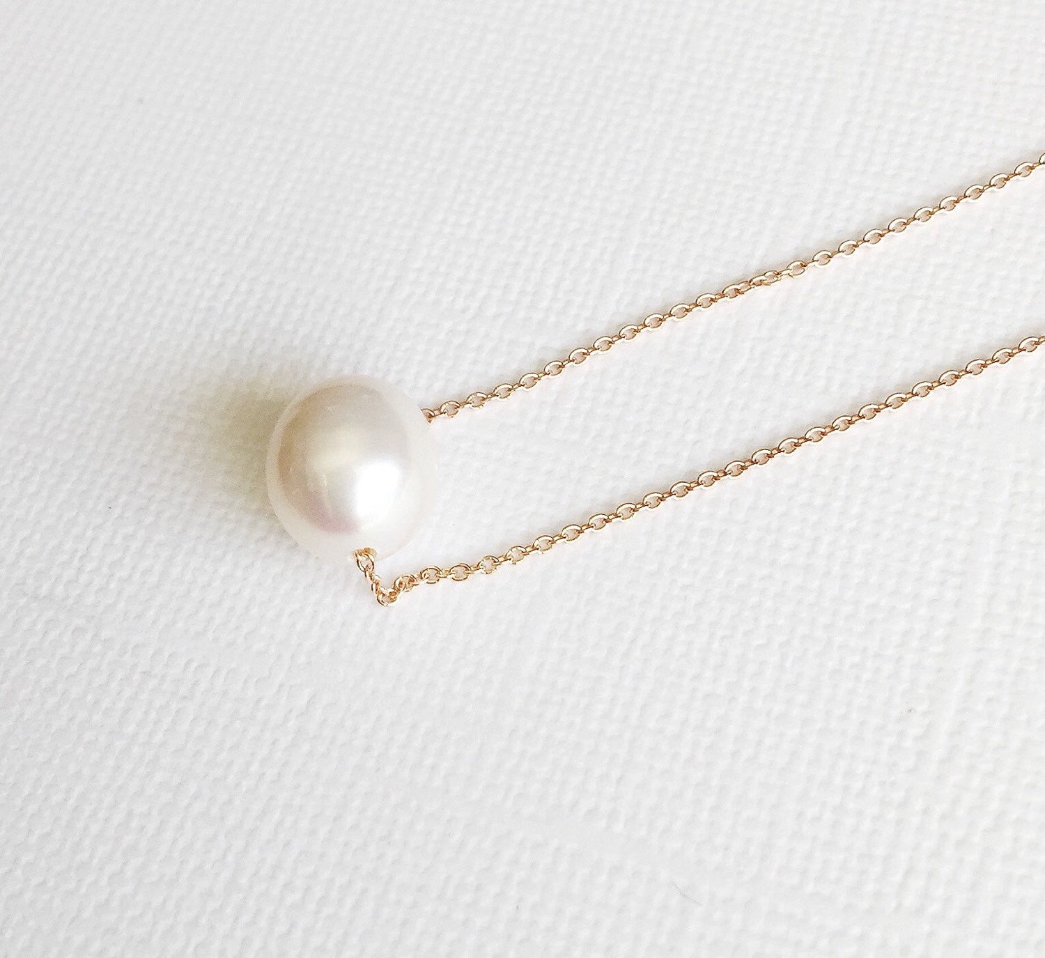 Elegant White Pearl Necklace Kea (N133) - Perfect for Weddings, Parties & Everyday Wear