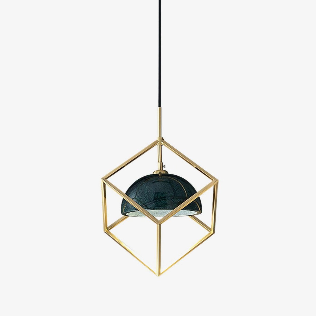 Modern Square Pendant Lamp - Sleek LED Hanging Light Fixture for Kitchen Island, Dining Room & Bedroom Decor