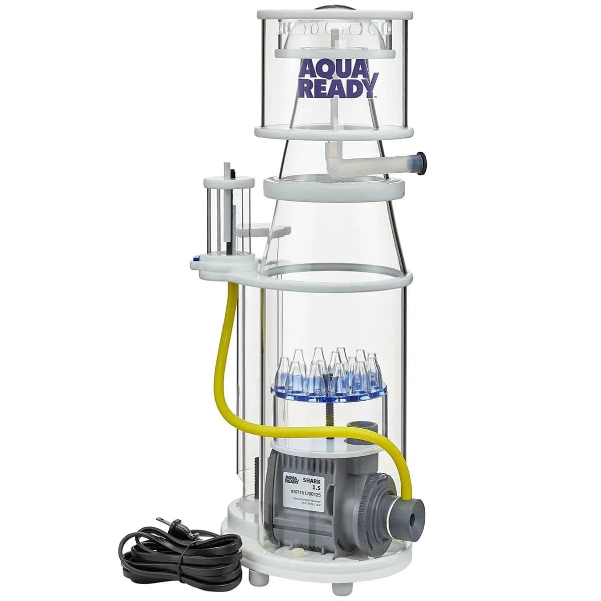 AquaReady ConeS Q 1 In-Sump Protein Skimmer for Saltwater Aquariums - Efficient Marine Tank Filtration System for Reef & Fish Tanks