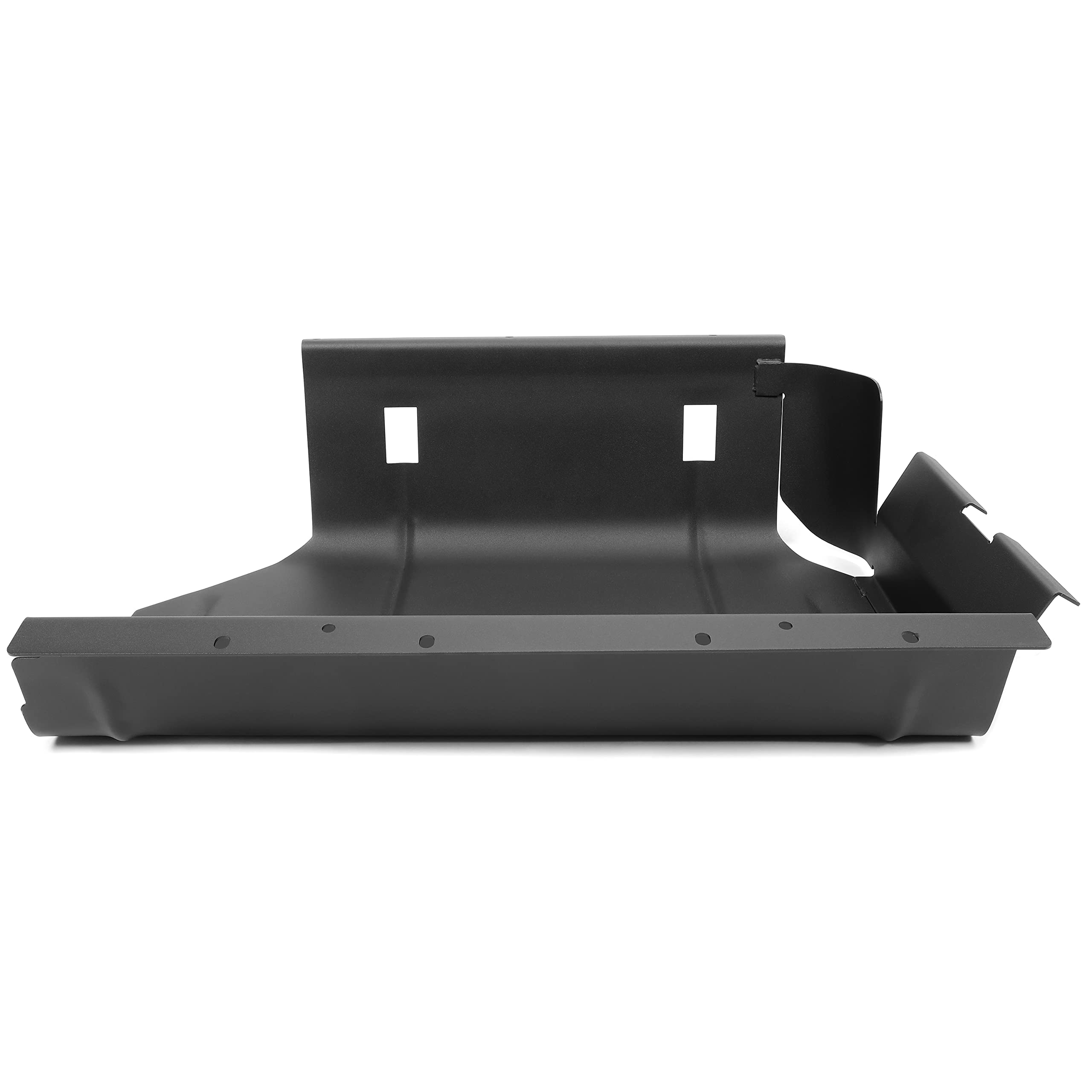 HECASA Heavy Duty Steel Tank Skid Plate for 1987-1995 Jeep Wrangler YJ | Replacement for OEM 52006870 | Fits 15 & 20 Gallon Fuel Tanks | Off-Road Protection & Underbody Defense