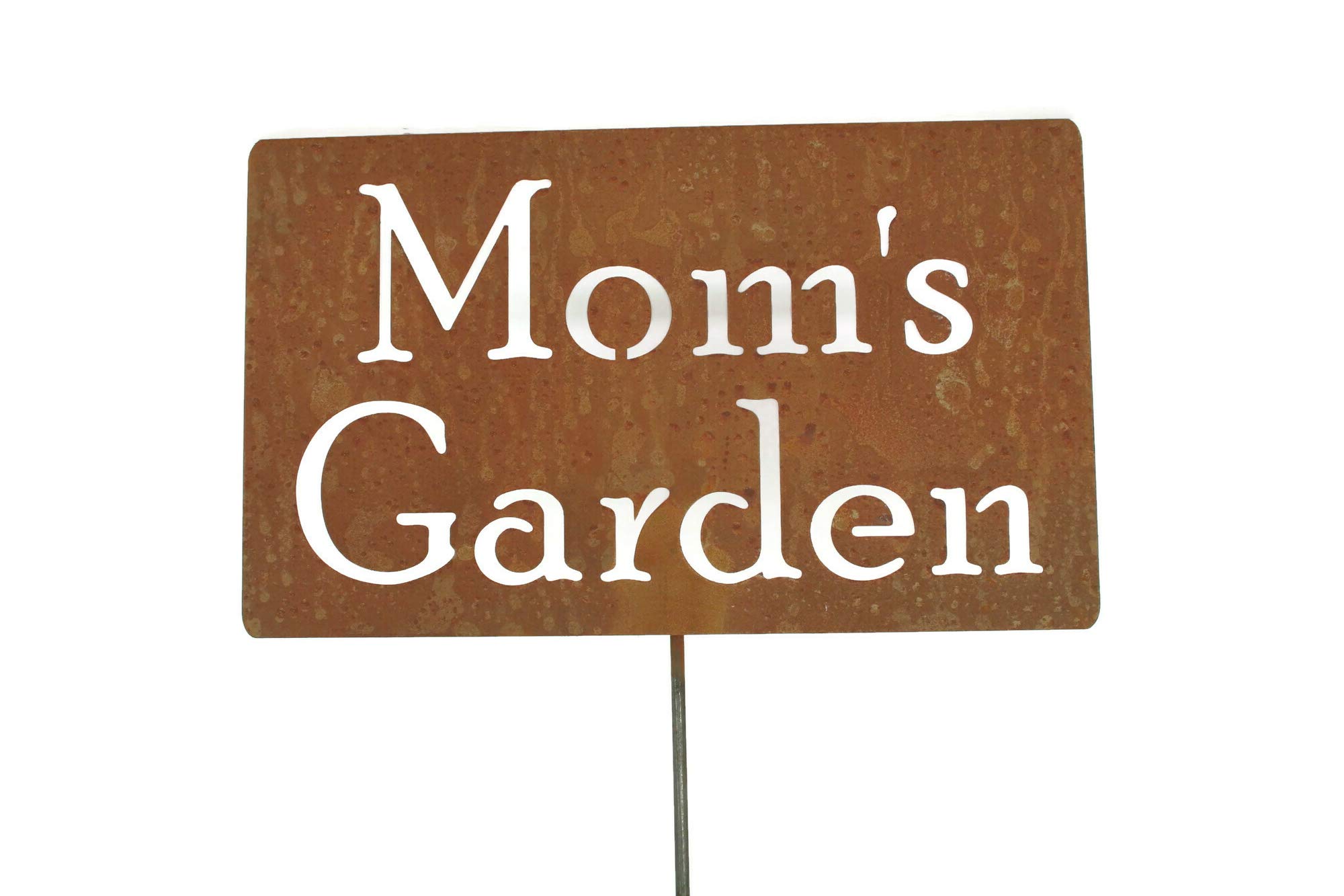 Personalized Family Name Garden Stake - 20 to 33 Inches Tall (Mom's Garden Gift, Large 28