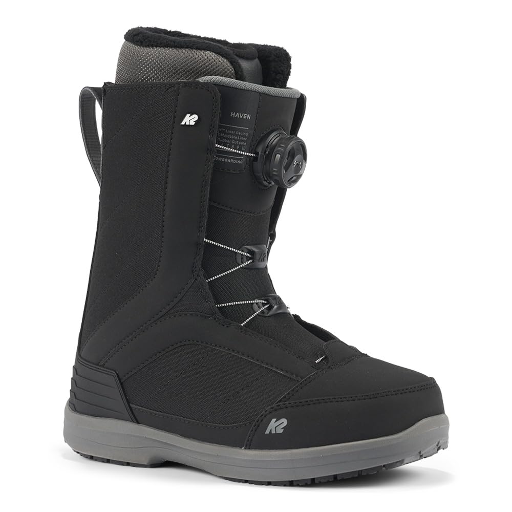 K2 Haven Women's Snowboard Boots - Waterproof, Comfortable & Warm for All-Mountain Riding | Perfect for Freestyle, Powder & Park Snowboarding