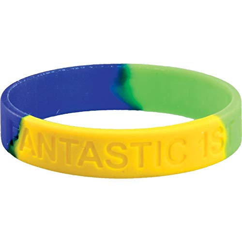 1st Grade Welcome Bracelets - Set of 24 Colorful Motivational Wristbands for First Day of School, Classroom Rewards & Student Encouragement