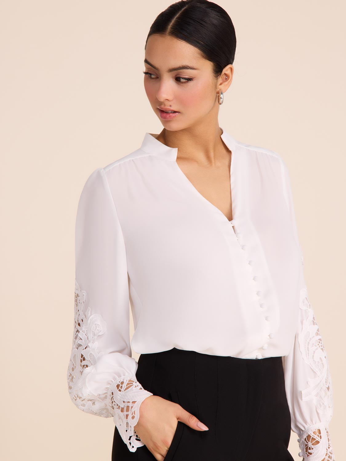 Women's Stylish Button Up Blouse - Elegant Long Sleeve Shirt for Office, Casual & Date Night Outfits | Perfect for Work, Parties & Everyday Wear