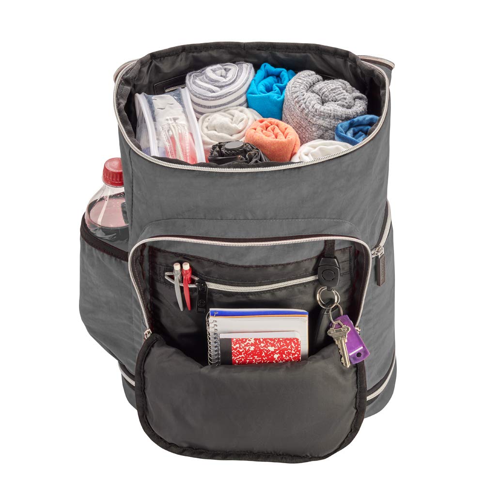 Biaggi Zipsak TSA-Friendly Travel Laptop Backpack for 16-Inch Notebook - Stylish & Durable Computer Bag for Men & Women - Perfect for College, Business Trips, Work Commute & Air Travel