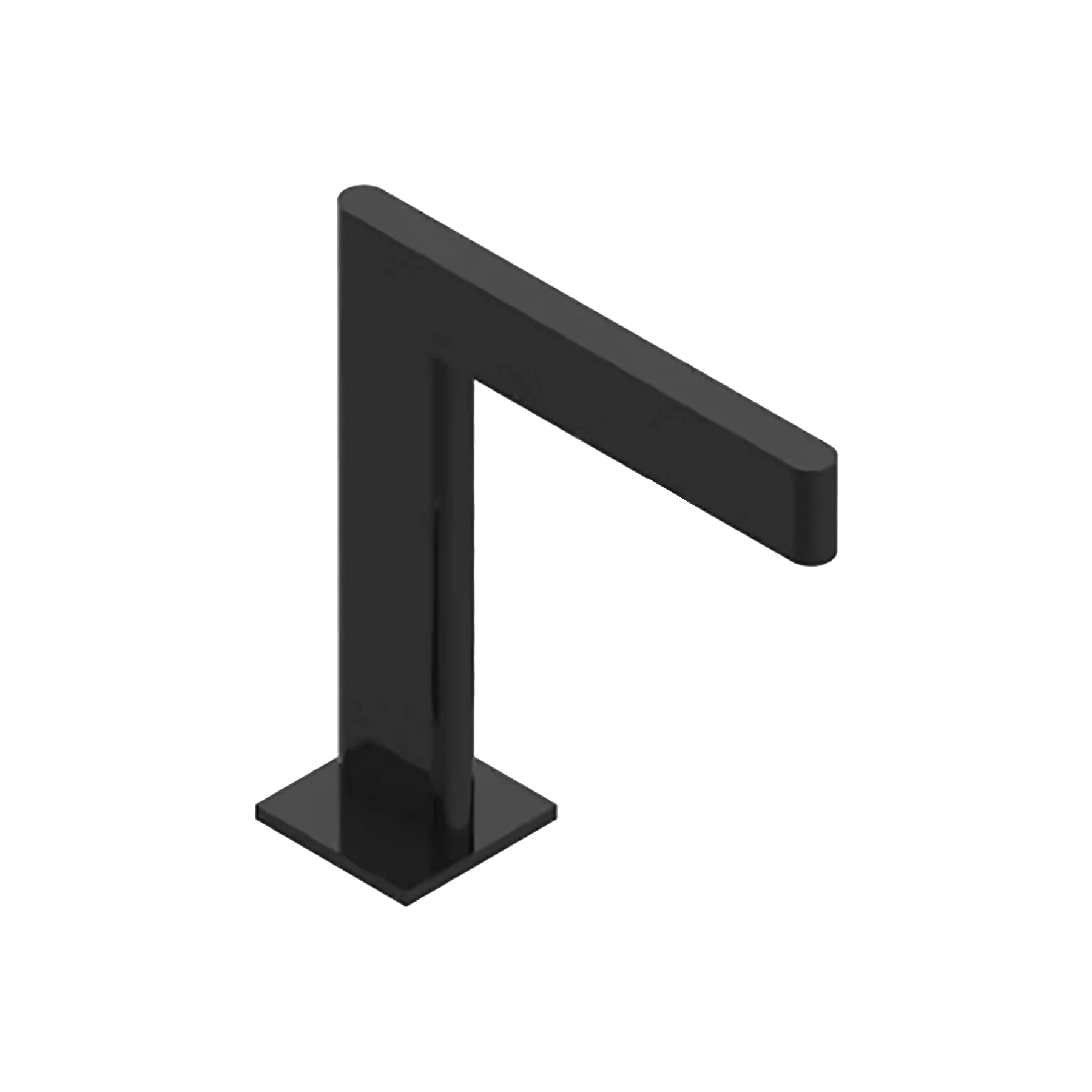 Icon X Single Hole Faucet - Modern Waterfall Bathroom Sink Faucet with High Arc Spout for Vanity, Powder Room & Guest Bathroom