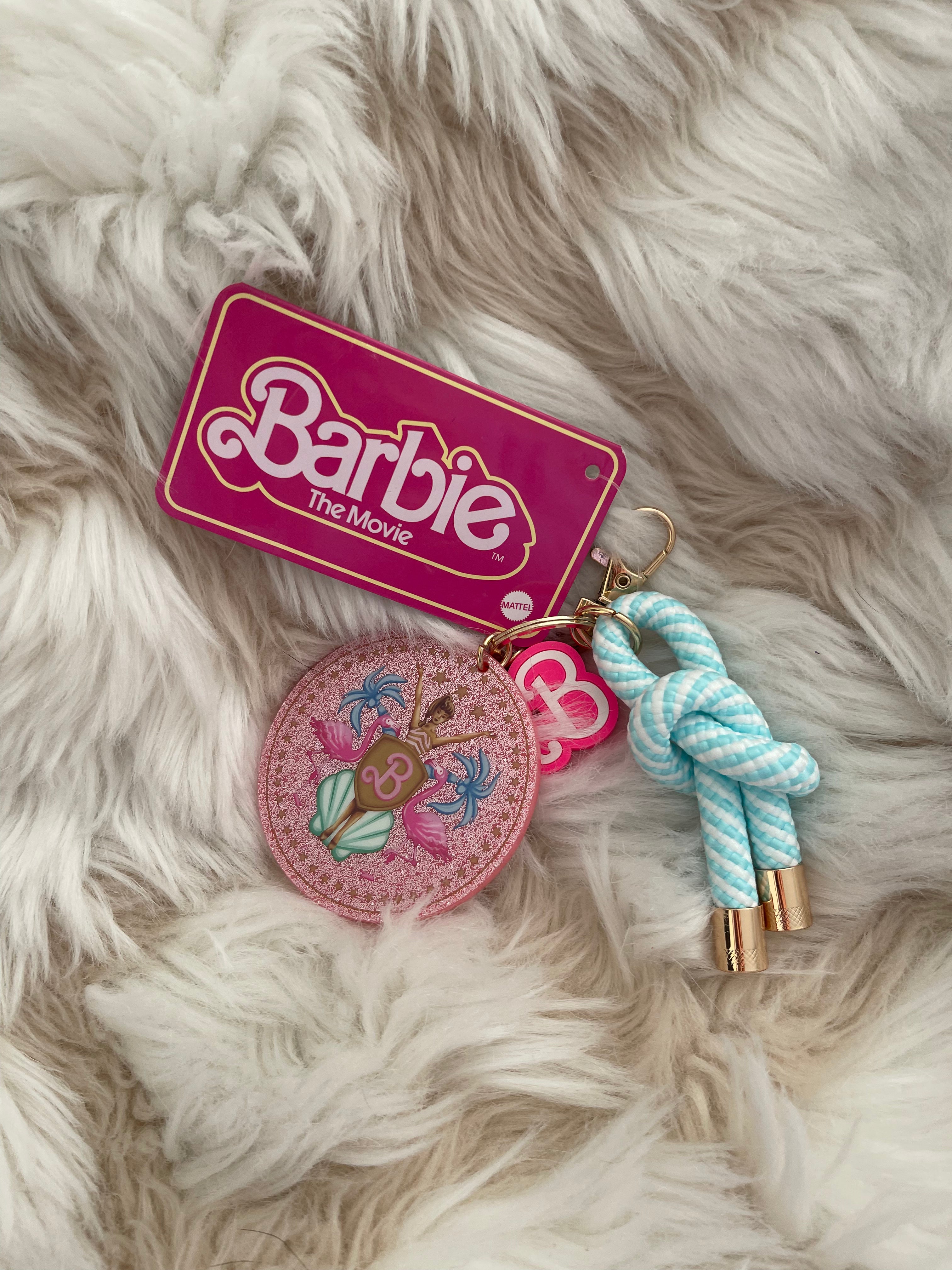 Barbie Movie Keychain - Cute Collectible Doll Keyring for Fans - Perfect for Backpacks, Gifts, and Movie Memorabilia