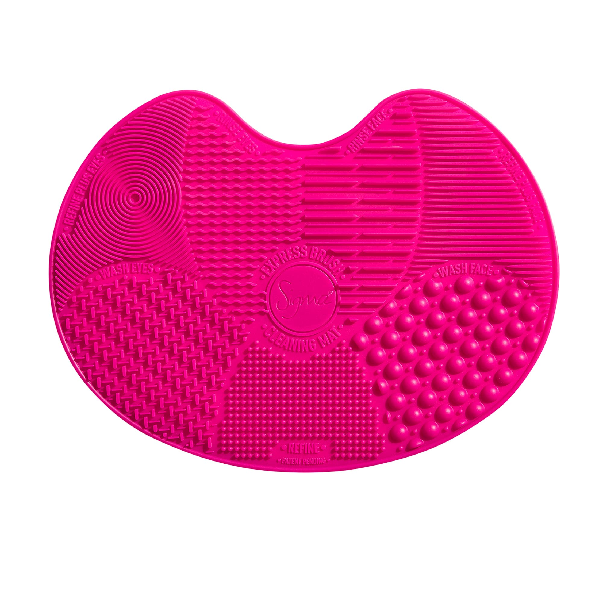 Sigma Spa® Brush Cleaning Mat - Silicone Makeup Brush Cleaner for Deep Cleaning & Drying - Perfect for Beauty Blenders, Foundation & Eyeshadow Brushes - Essential for Home & Professional Makeup Kits
