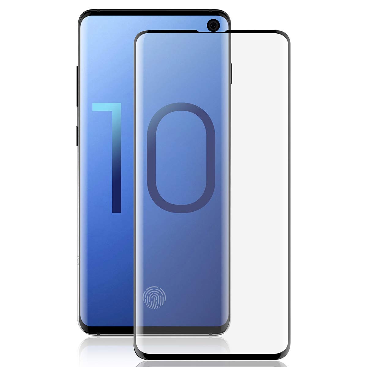 DVTECH Ultra Clear Screen Protector for Samsung Galaxy S10 Plus - HD Film (Not Tempered Glass) | Perfect for Everyday Use, Work & Outdoor Activities